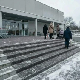 Дорожка щетина на ПВХ основе 0,9*15м мокрый асфальт