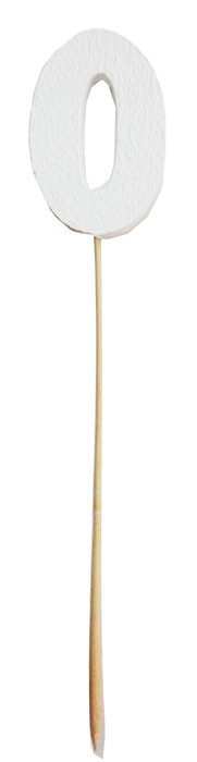 Топпер Цифра пенопласт h-31см