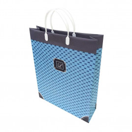 Пакет сумка размер 32*40см L синий