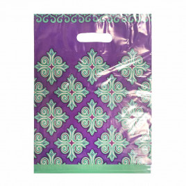 Пакет с вырубной ручкой Орнамент 31*40см 60мкм 50шт