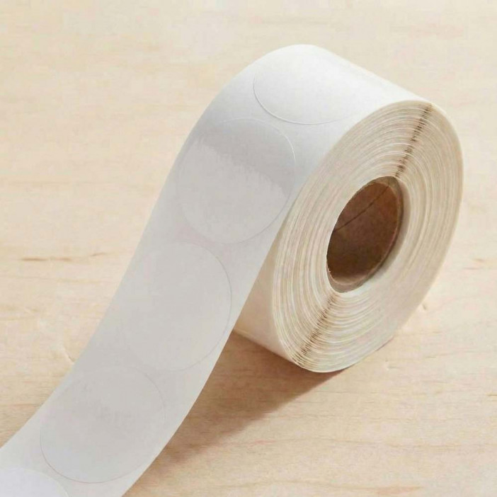 Наклейка прозрачная D-3,5см уп 10шт