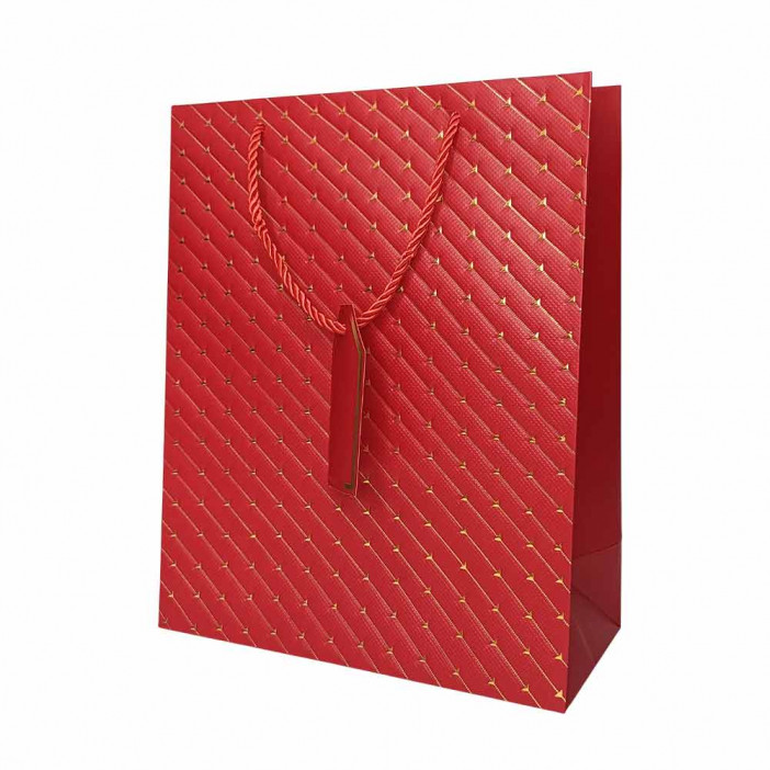 Пакет ЛЮКС Стрелки с золотым тиснением размер 26*32*12см