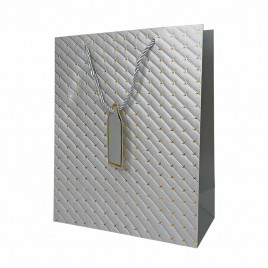 Пакет ЛЮКС Стрелки с золотым тиснением размер 26*32*12см