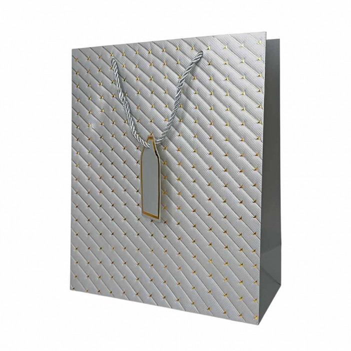 Пакет ЛЮКС Стрелки с золотым тиснением размер 26*32*12см