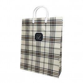 Пакет сумка размер 32*40см L молочный