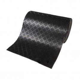 Дорожка щетина на ПВХ основе Ромб 0,9*15м черная