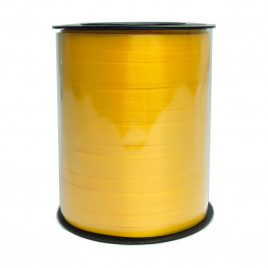 Лента бобина полипропиленовая желтая размер 5мм*500м