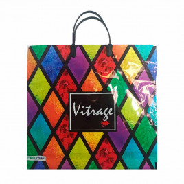 Пакет с пластмассовыми ручками 36*40см Vitrage 10шт
