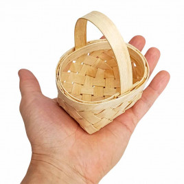 Корзина МИНИ секвойя размер 8,5*6*5/11,5см