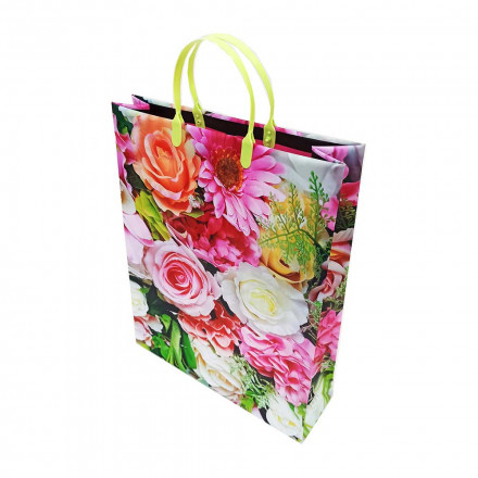Пакет сумка размер 32*40см Цветы букет