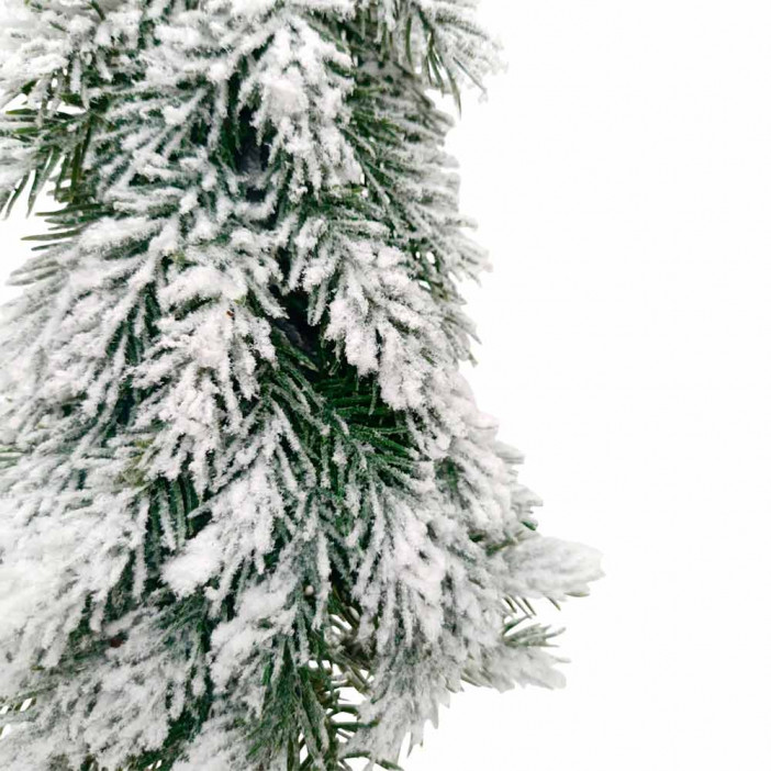 Ель заснеженная на пенечке Н-27см