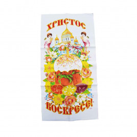 Пасхальный рушник Кулич  