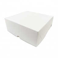 Коробка под капкейки на 9 шт белая размер 250*250*100мм