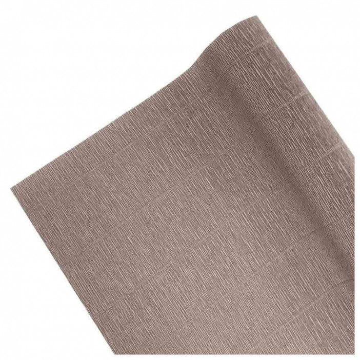 Бумага гофрированная НЕЖНО-СЕРАЯ 17Е1 180гр 