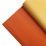 Пленка матовая 2-х цветная оранжевая/песочная размер 58*58см 65мкм