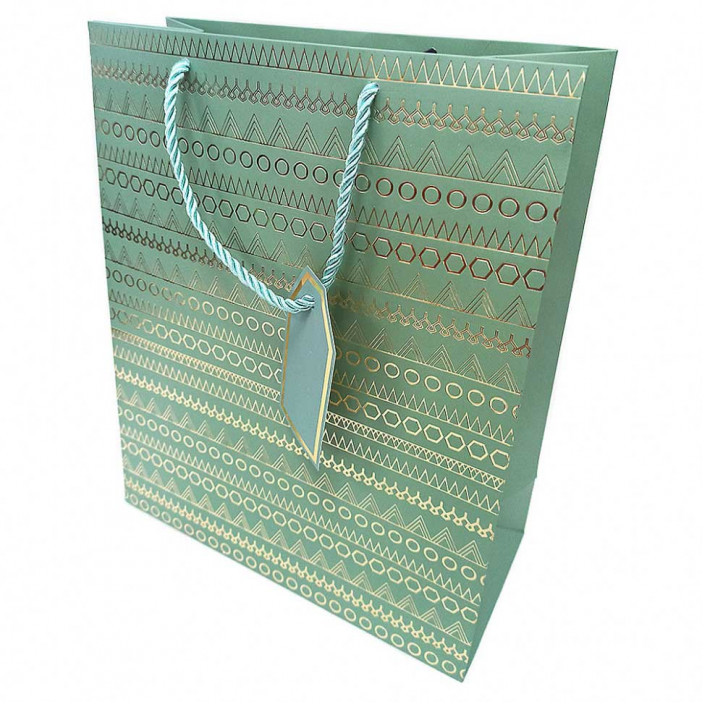 Пакет ЛЮКС Геометрия размер 26*32*12см 