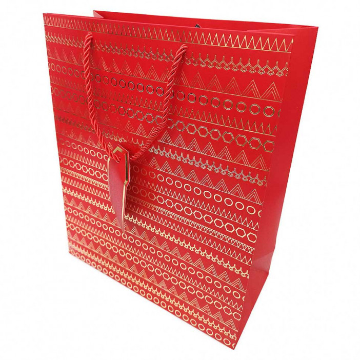 Пакет ЛЮКС Геометрия размер 26*32*12см 