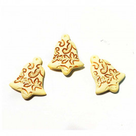 Декор Колокольчик на липучке размер 3см