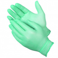 Перчатки нитрил зеленые  5 пар XS