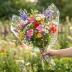 Пленка в рулоне с рисунком Горошины белые размер 70см