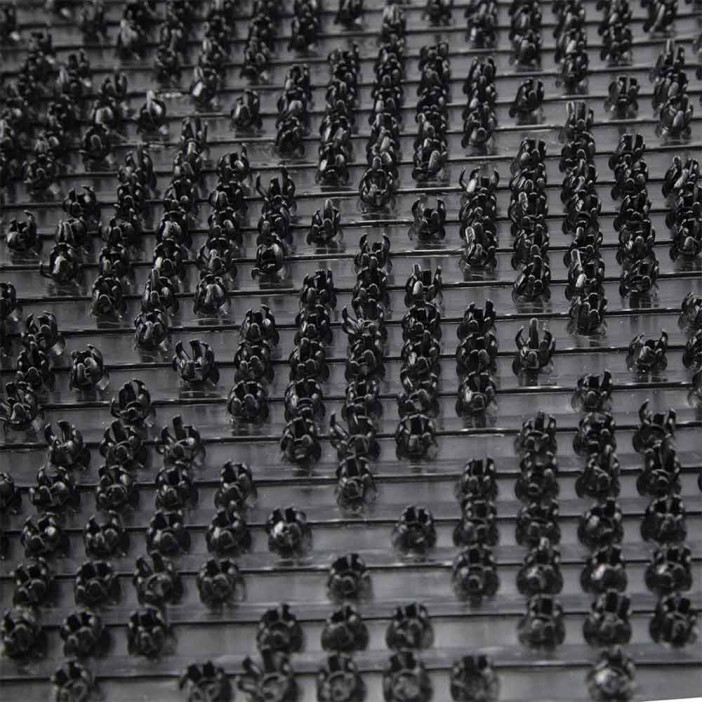 Дорожка щетина на ПВХ основе Ромб 0,9*15м мокрый асфальт