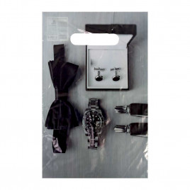 Пакет вырубной ПВД Мужские аксессуары 20*30см 35 мкм 100шт