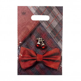 Пакет вырубной ПВД Бант бабочка 20*30см 35 мкм 100шт