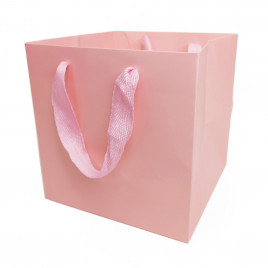 Пакет ЛЮКС однотонный размер 16*16*16см