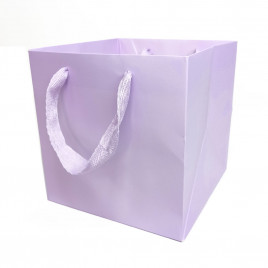 Пакет ЛЮКС однотонный размер 16*16*16см