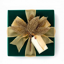 Связка веточек НГ шампань Н-16см