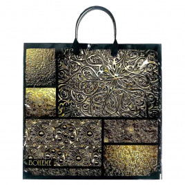 Пакет с пластмассовыми ручками 36*40см Boheme 10шт