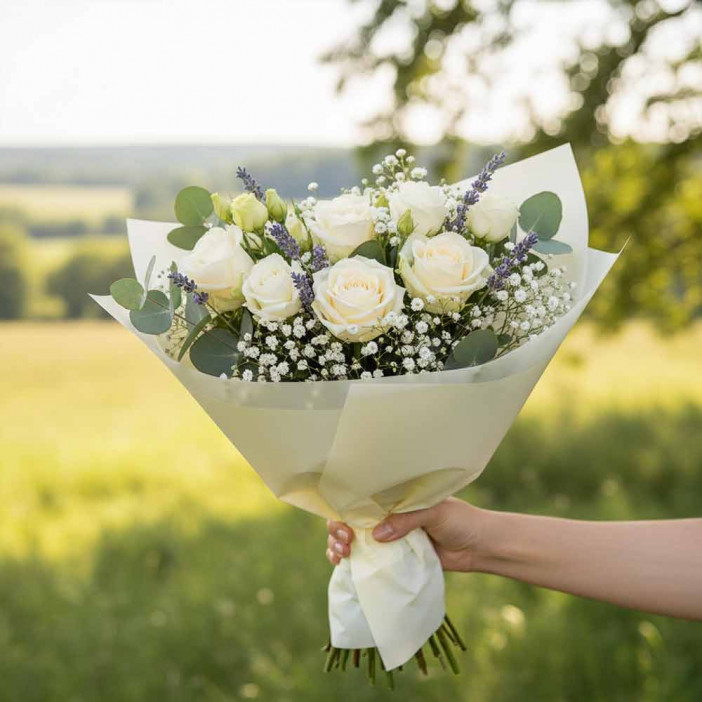 Пленка в рулоне VOGUE молочный чай размер 60см*10м 50мкм