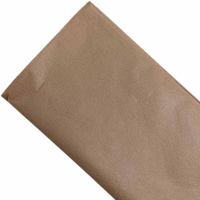 Бумага тишью в листах ШОКОЛАДНАЯ размер 50см*66см