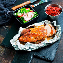 Фольга Саянская универсальная в пленке 44см*80м