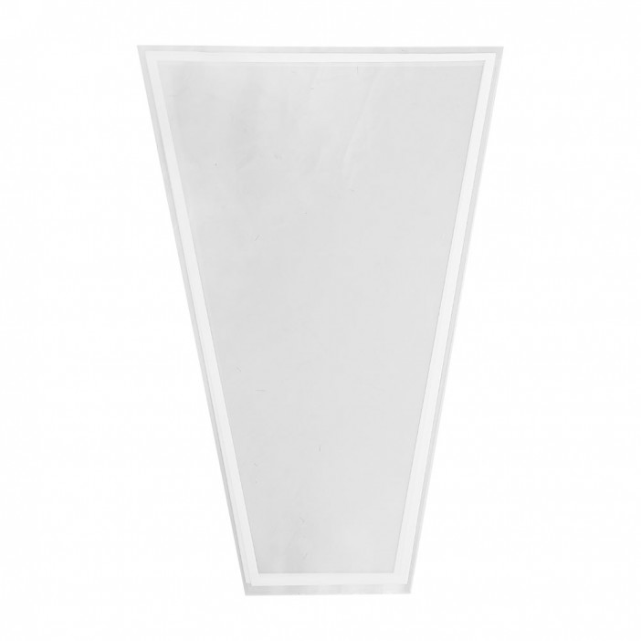 Конус прозрачный Стиль белый размер 28*40см уп 50шт