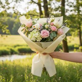 Пленка в рулоне VOGUE кремовый айвори размер 60см*10м 50мкм