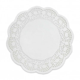 Салфетка ажурная круглая d-28см уп 250шт