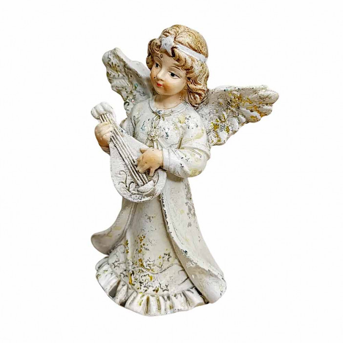 Статуэтка Ангелочек с арфой размер 6*4*9см