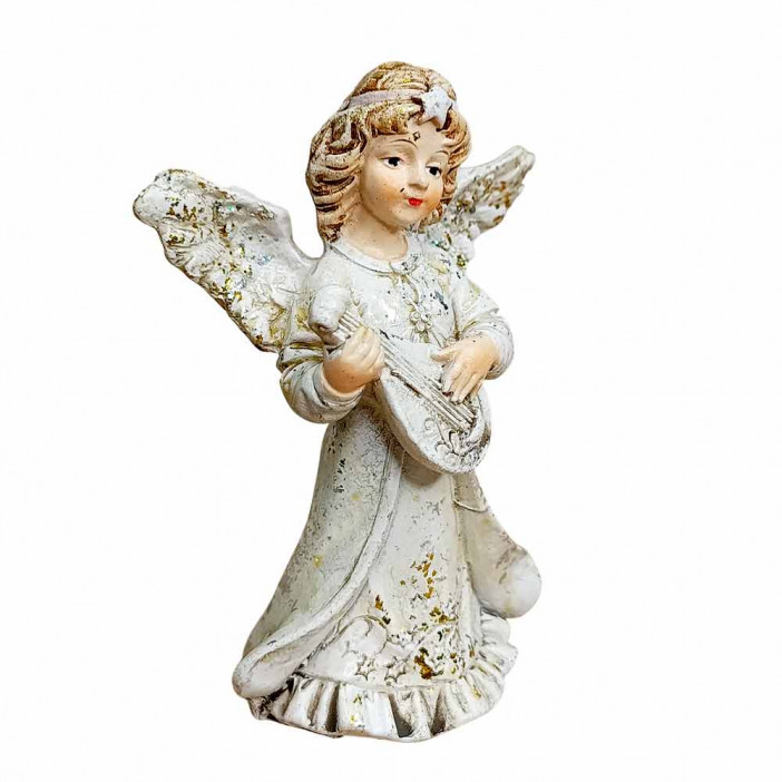 Статуэтка Ангелочек с арфой размер 6*4*9см