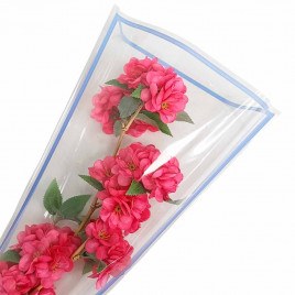 Конус прозрачный Стиль лавандовый размер 28*40см уп 50шт