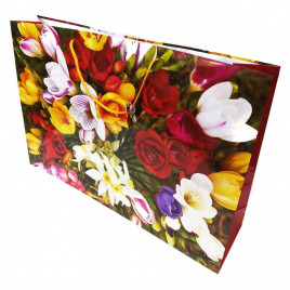 Пакет ламинированный Цветы размер 62*42*15см