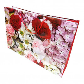 Пакет ламинированный Цветы размер 62*42*15см