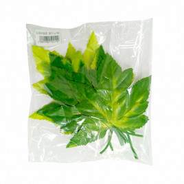 Кленовый лист зеленый H-9см уп 10шт