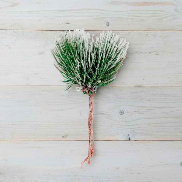 Ветка заснеженная Н-15см