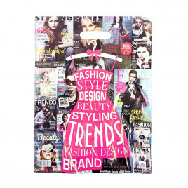 Пакет с вырубной ручкой Тренды 40*50см 40мкм 50шт