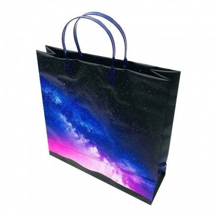 Пакет сумка размер 30*30см Звездное небо