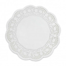 Салфетка ажурная круглая d-40см уп 250шт