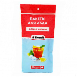 Пакеты для льда в форме шариков 224 ячейки