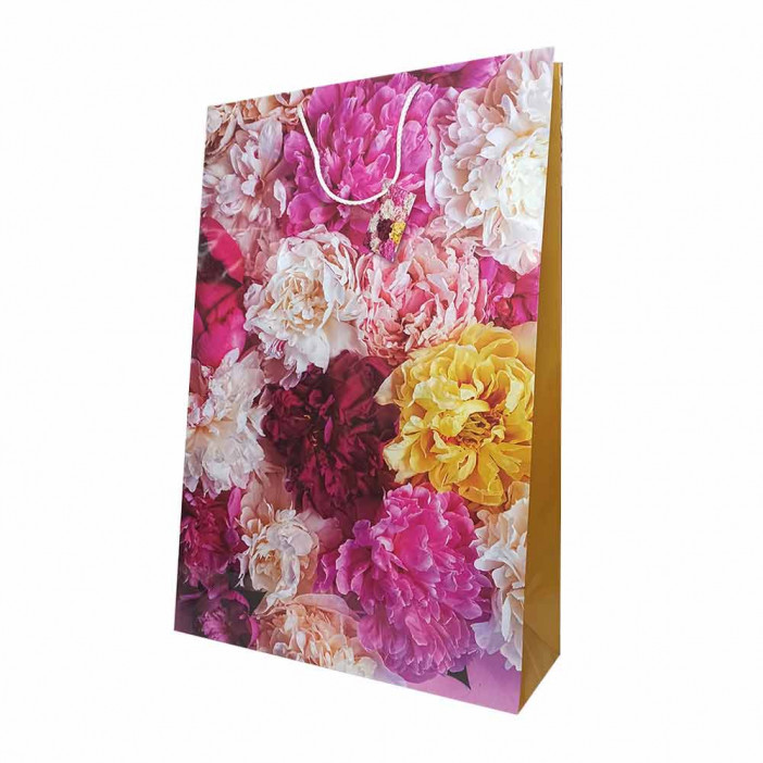 Пакет ламинированный Цветы размер 42*62*15см
