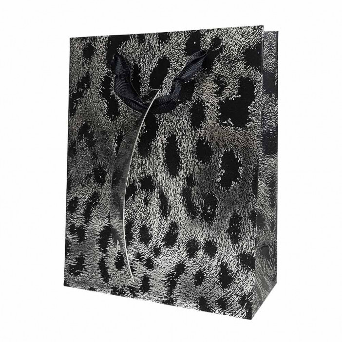 Пакет ЛЮКС Леопард размер 12*15*5,5см